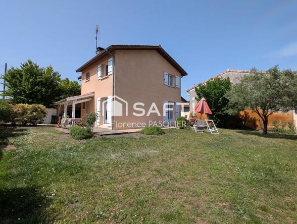 Proche centre, maison R+1, 3 chambres, jardin, garage