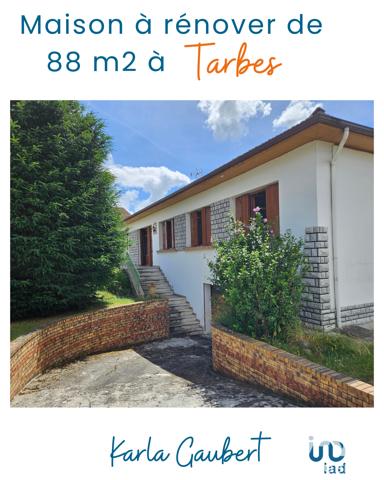 Maison à vendre 5 pièces 88,23 m² Tarbes