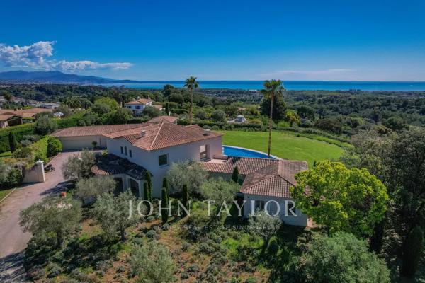 BIOT - DOMAINE RESIDENTIEL - VUE PANORAMIQUE MER