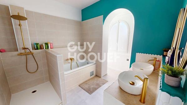 MAISON DE VILLE, 4 pièces avec jardin et garage à motos. EXCLUSIVITE - A vendre à PERPIGNAN (66000) quartier des platanes,