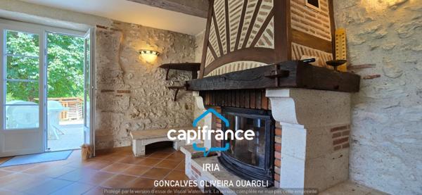 Propriété de charme au coeur de la nature à vendre 6 pièces et 124763m² de PUJOLS (47)