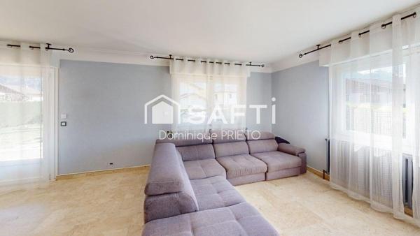 SCIONZIER – Maison de plain-pied de 135 m² à 2 min autoroute