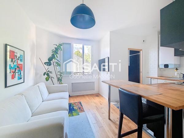 Appartement traversant avec cave