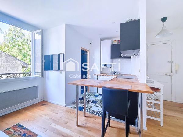 Appartement traversant avec cave