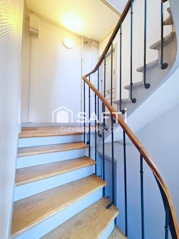 Appartement traversant avec cave