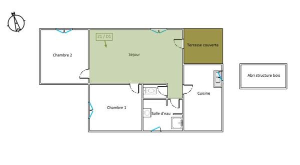 Vente / Ensemble de 2 maisons à Bonifacio (20169)