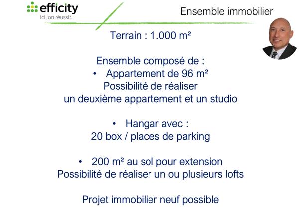 Immeuble - 1000 m² Exclusivité efficity