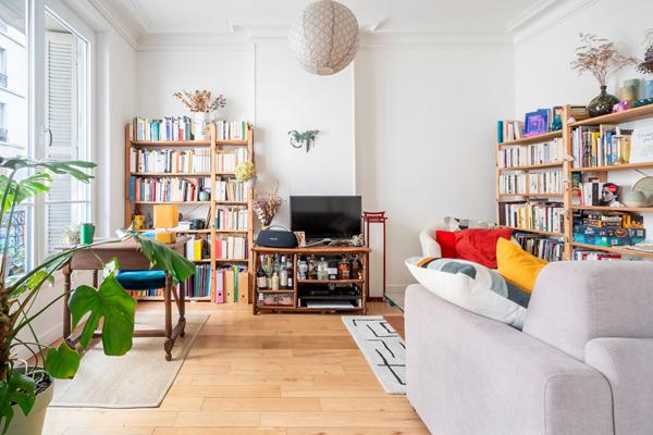 3 pièces traversant