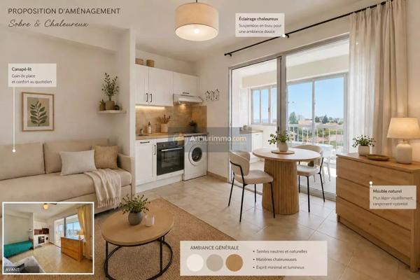 Vente                                                      Appartement
                        
                     1 pièces                      18 m2                     à Fréjus