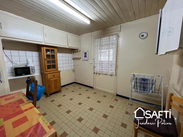 maison de ville à fort potentiel