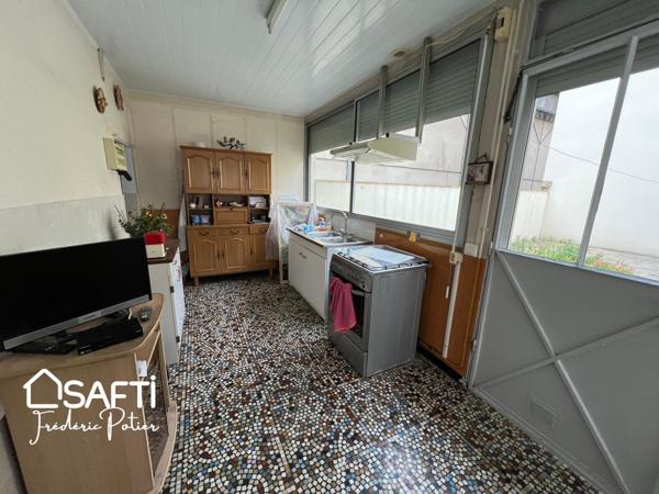 maison de ville à fort potentiel