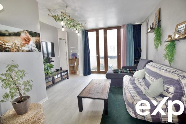 Appartement 2 pièces de 54,77 m2 avec balcon et place de parking en sous-sol