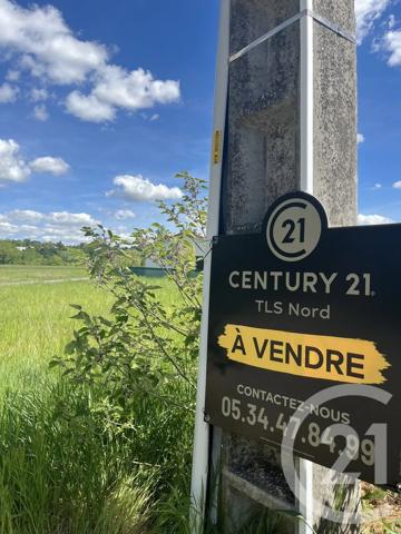 Terrain à vendre  551 m 2   ST JORY  - 31