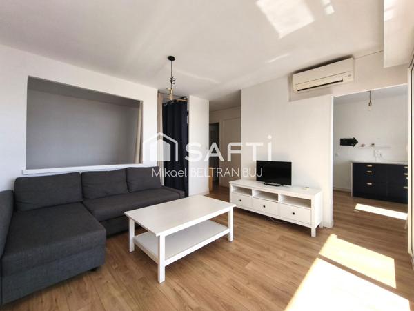 T2 clé en main vue sur l’étang, à deux pas des Thermes