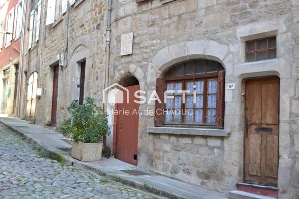 Maison 72m2 plein centre histiorique de Largentière