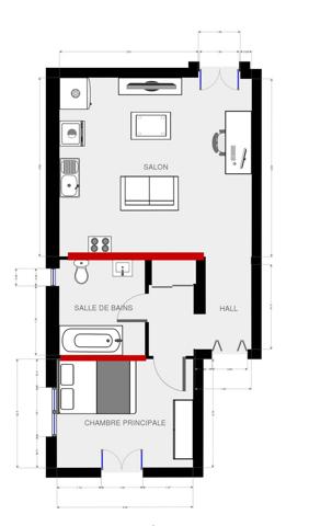 Appartement à vendre 2 pièces 42 m² Ollainville
