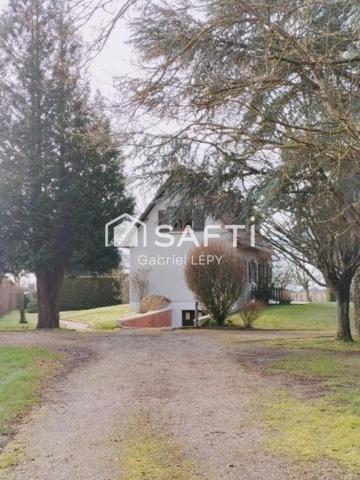 maison individuelle avec grand terrain arboré