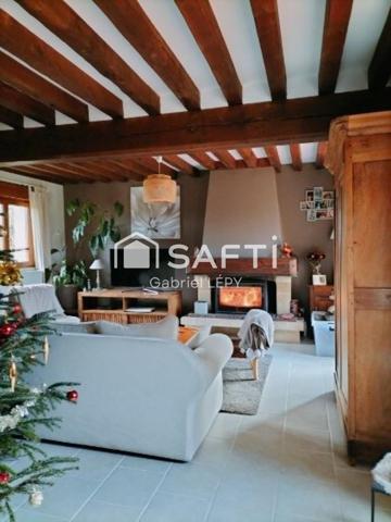 maison individuelle avec grand terrain arboré