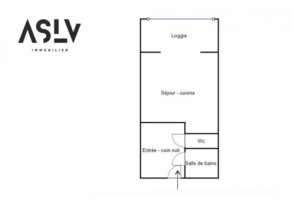 Studio à vendre 28 m² Six-Fours-les-Plages