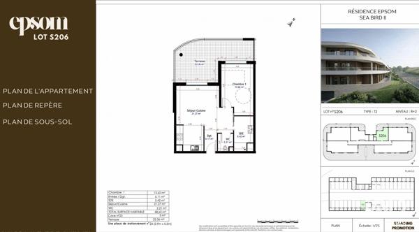Appartement (neuf) à vendre 6 pièces 49 m² Saumur