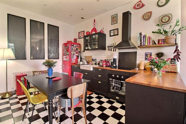 Appartement 2/3 pièces de 78.56m²  Charme de l'ancien - Proche place Carnot et gare