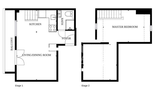 NICE - FLEURS / BOTTERO : JOLI DUPLEX DE 31M² AVEC BALCON