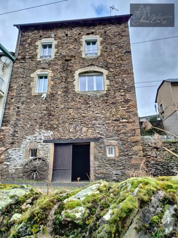 Salmiech (12120) Splendide Maison de village de 164 m² en Pierres - T7 - 6 chambres - Jardin - Garage - Cave