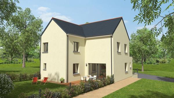 Terrain + Maison à vendre 5 pièces - 114 m²