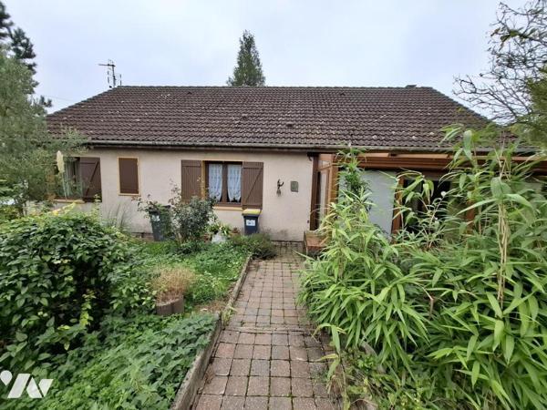 Plain-pied individuel, 4 chambres, sous-sol, jardin