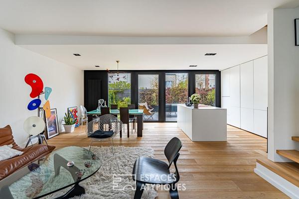 Maison d’architecte avec piscine