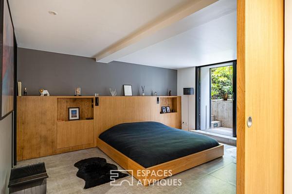 Maison d’architecte avec piscine