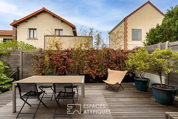 Maison d’architecte avec piscine