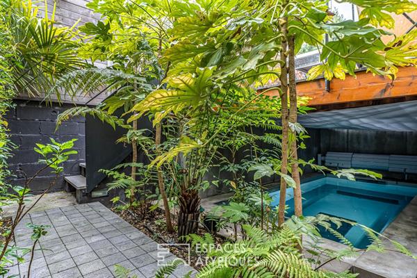 Maison d’architecte avec piscine