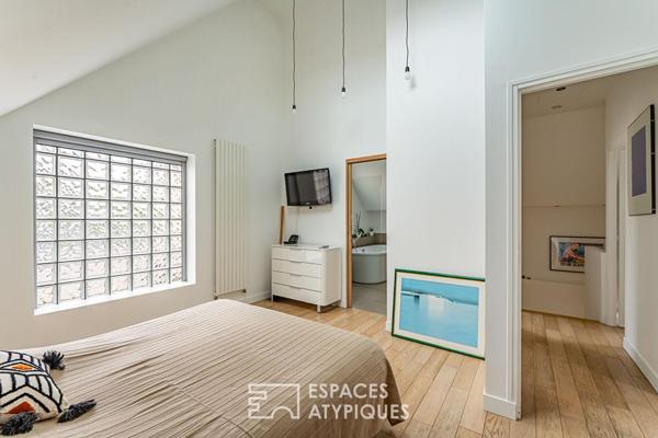 Maison d’architecte avec piscine