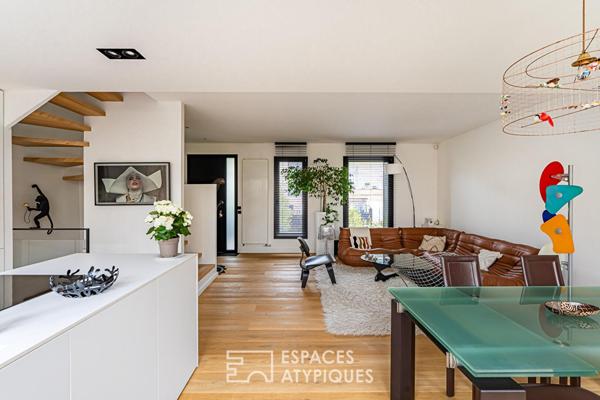 Maison d’architecte avec piscine