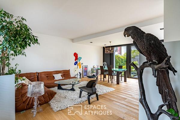 Maison d’architecte avec piscine