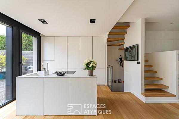 Maison d’architecte avec piscine