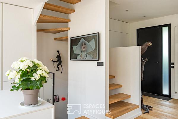 Maison d’architecte avec piscine