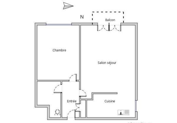 Appartement à vendre 2 pièces 39 m² Maisons-Laffitte