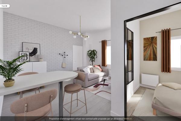 Appartement à vendre |  Bordeaux |  2 pièces | 32 m²
