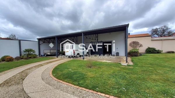 Propriété d’Exception à Mouilleron-le-Captif avec espace bien-être, pool house, atelier Eiffel 200m2