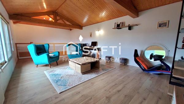 Propriété d’Exception à Mouilleron-le-Captif avec espace bien-être, pool house, atelier Eiffel 200m2