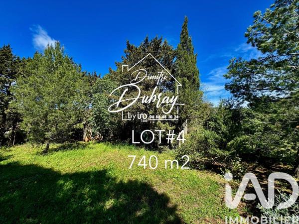 Terrain à vendre 740 m² Bizanet