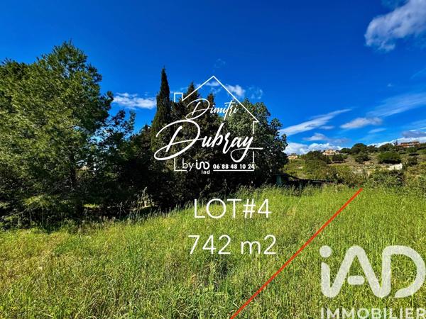 Terrain à vendre 740 m² Bizanet