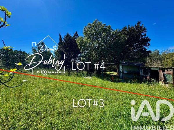 Terrain à vendre 740 m² Bizanet