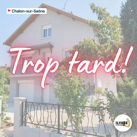 Chalon-sur-Saône (71100) 7 PIÈCES | MAISON 144 M² | 4 CH | 653 M²