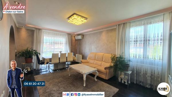 Chalon-sur-Saône (71100) 7 PIÈCES | MAISON 144 M² | 4 CH | 653 M²