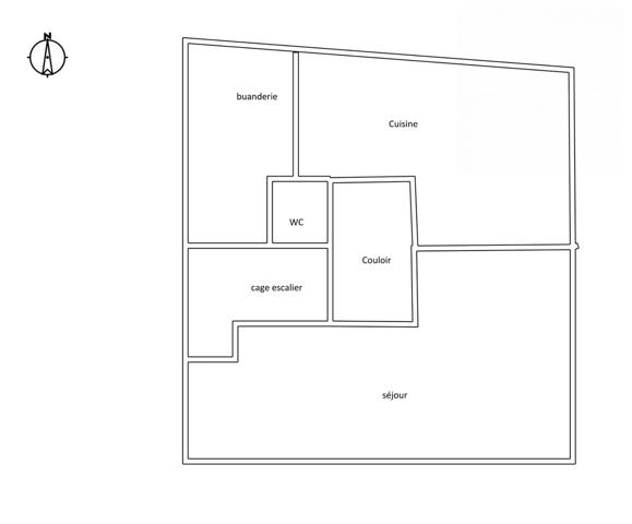 GANNAT - Maison de Ville 95m2 - 3 chambres - 89 000€
