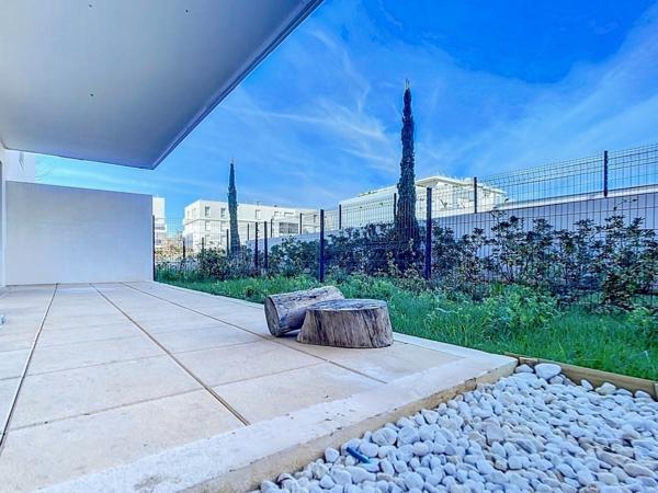 Vente appartement type 3 en rez-de-jardin Château Gombert 13013 Marseille
