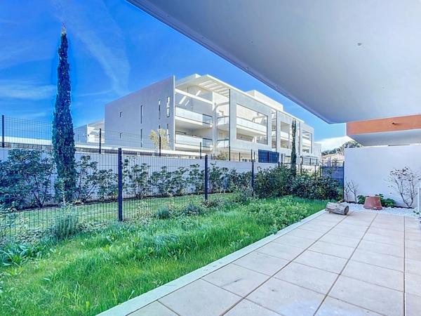 Vente appartement type 3 en rez-de-jardin Château Gombert 13013 Marseille